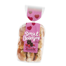 Smulbolletjes chocolade framboos